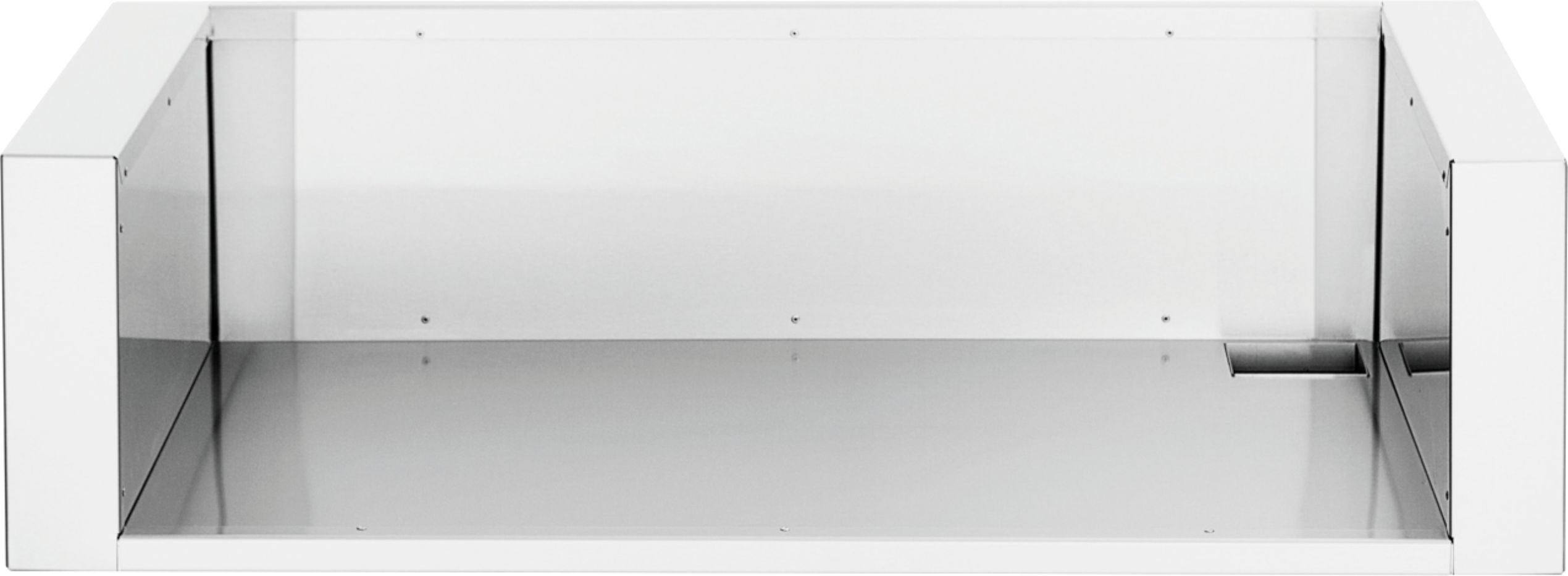 Angle View: Fisher & Paykel - 24" Single Door Bottom Freezer Panel - Stainless steel