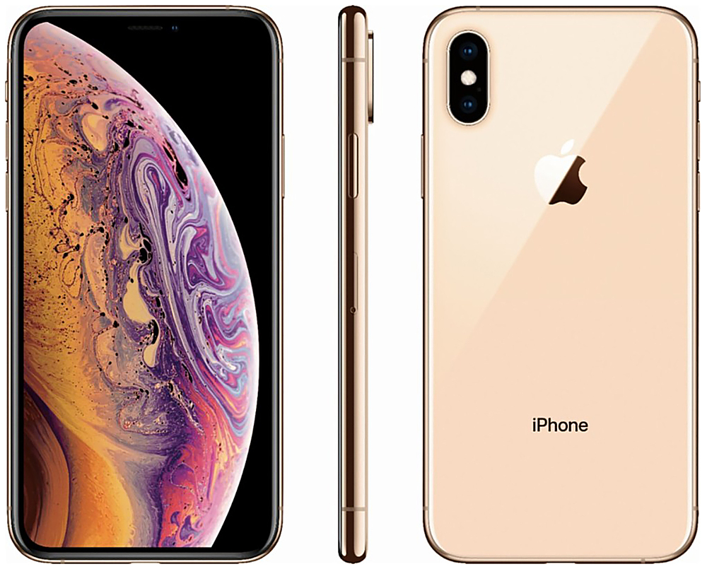 Apple Pre-Owned iPhone XS 256GB (Unlocked) Gold XS-256GB-GLD - Best Buy