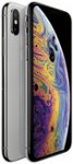 Front. Apple - Pre-Owned iPhone XS 256GB (Unlocked) - Silver.
