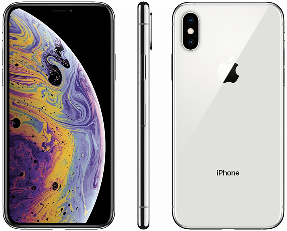 Apple Pre-Owned iPhone XS 256GB (Unlocked) Silver XS-256GB-SLV 
