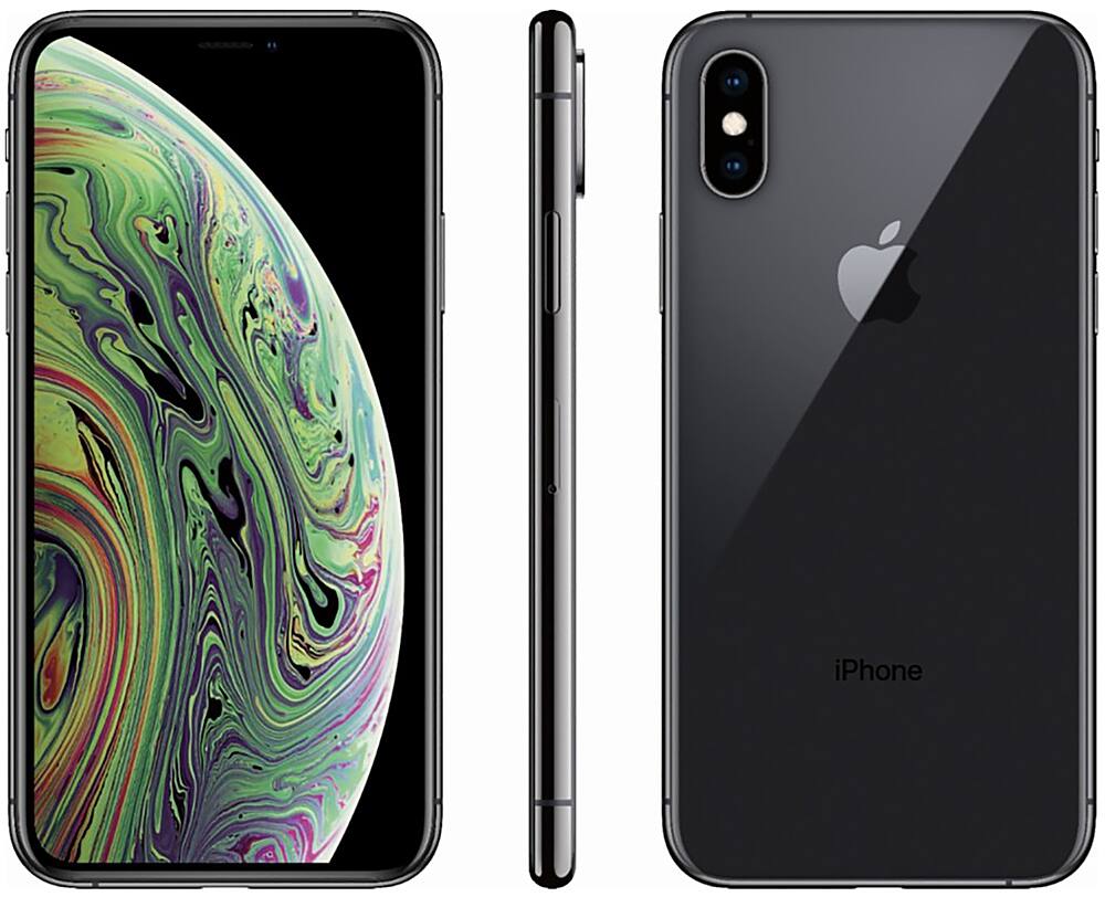 iPhone X Space Gray 64 GB Softbank - 携帯電話