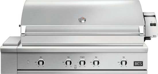 Angle Zoom. DCS by Fisher & Paykel - Series 9 48 in. Grill Rotisserie and Charcoal Natural Gas - Stainless Steel.