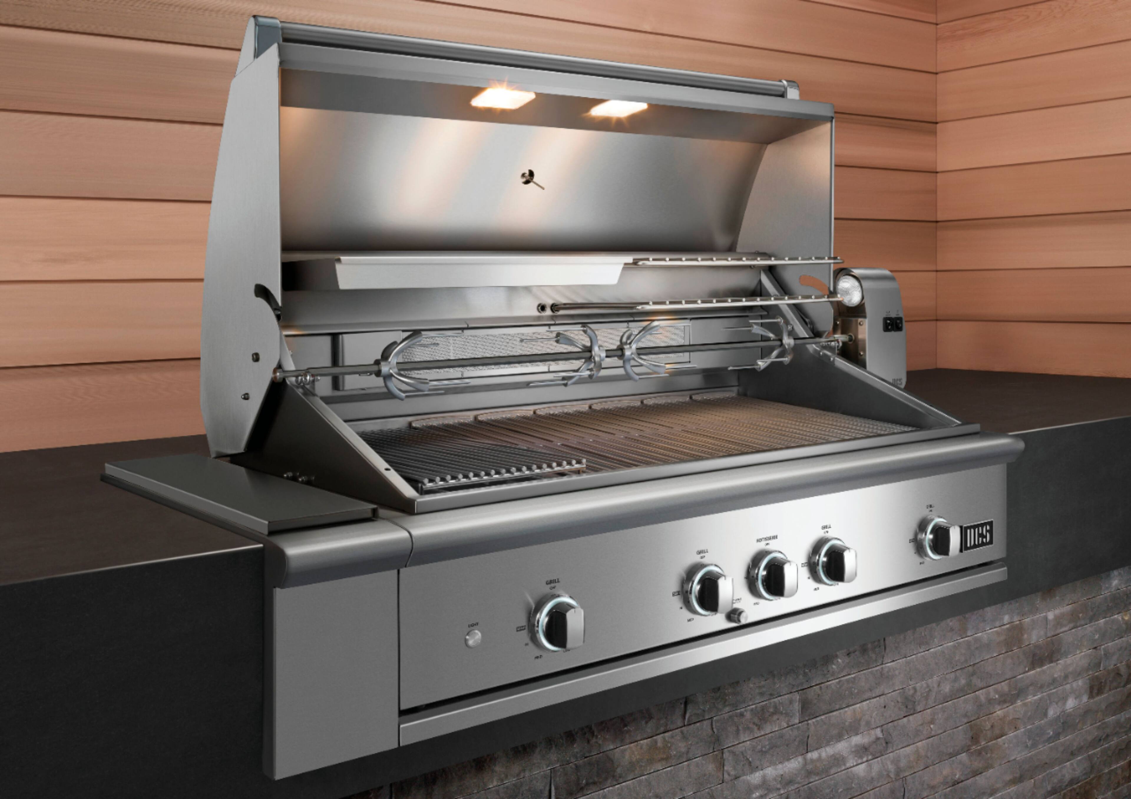 Alt View 13. DCS - 48" Series 9 Grill, Natural Gas - Stainless Steel.
