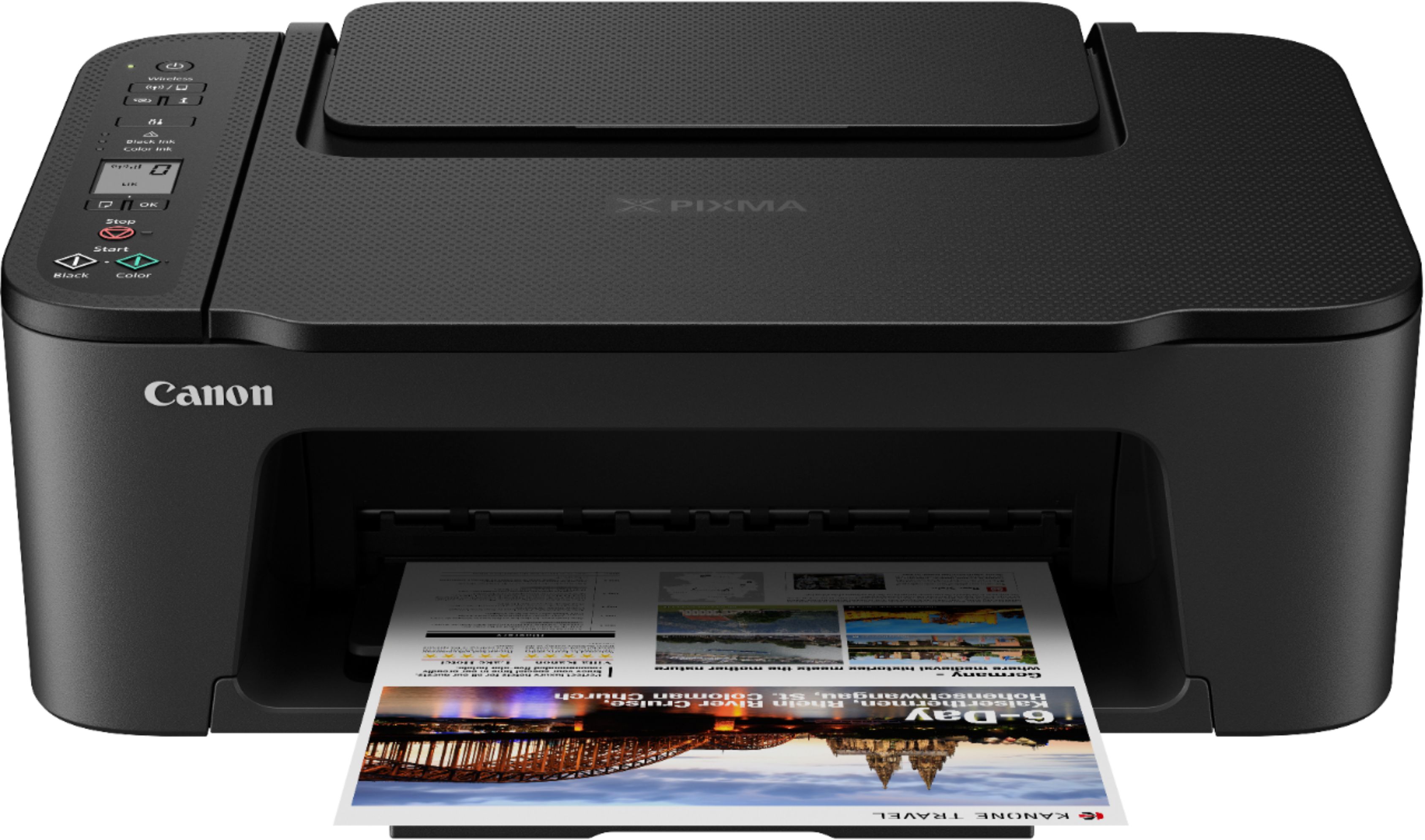 Canon TS3520 Wireless Inkjet Printer Black - Best Buy