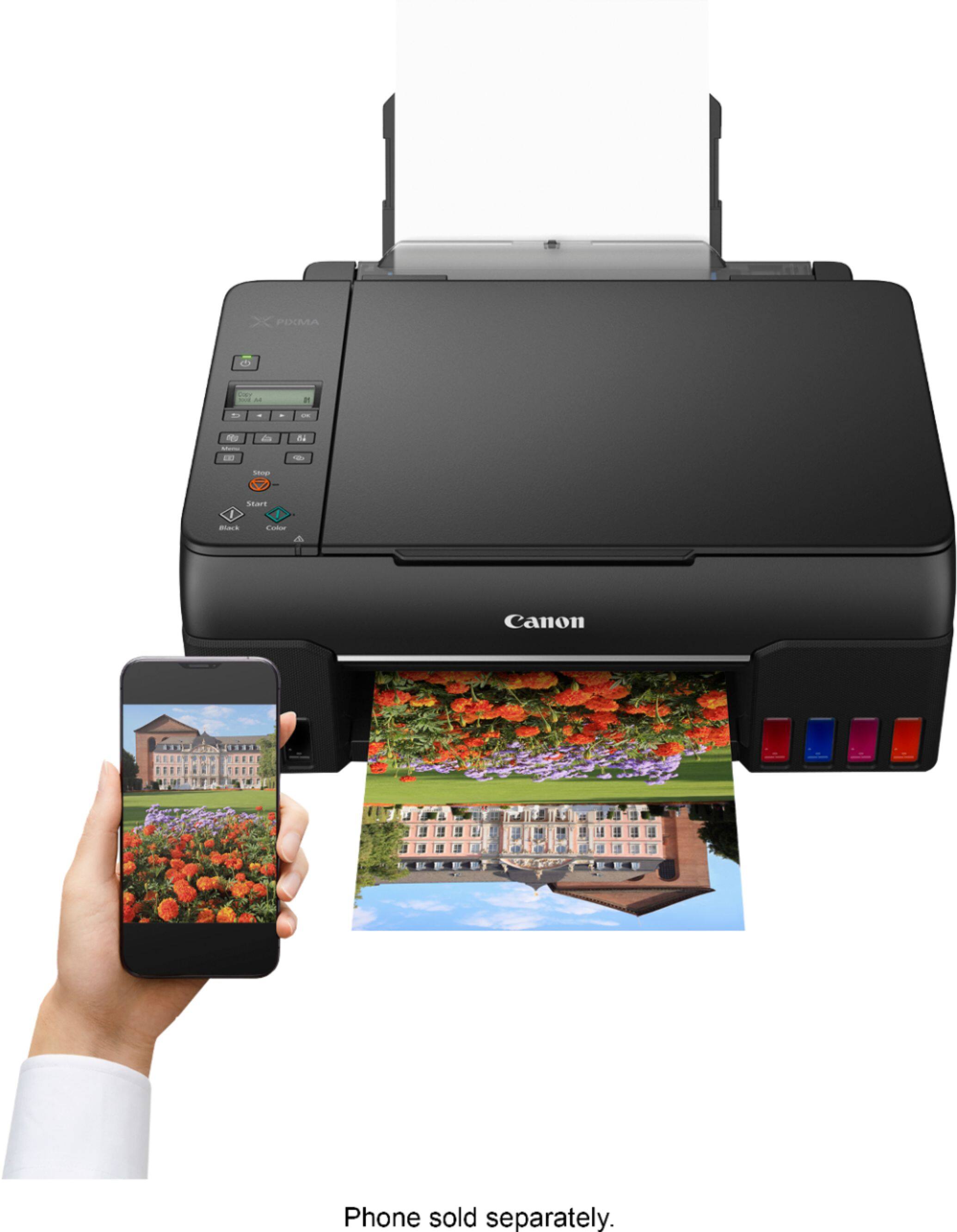 Alt View 15. Canon - PIXMA MegaTank G620 Wireless All-In-One Inkjet Printer - Black.