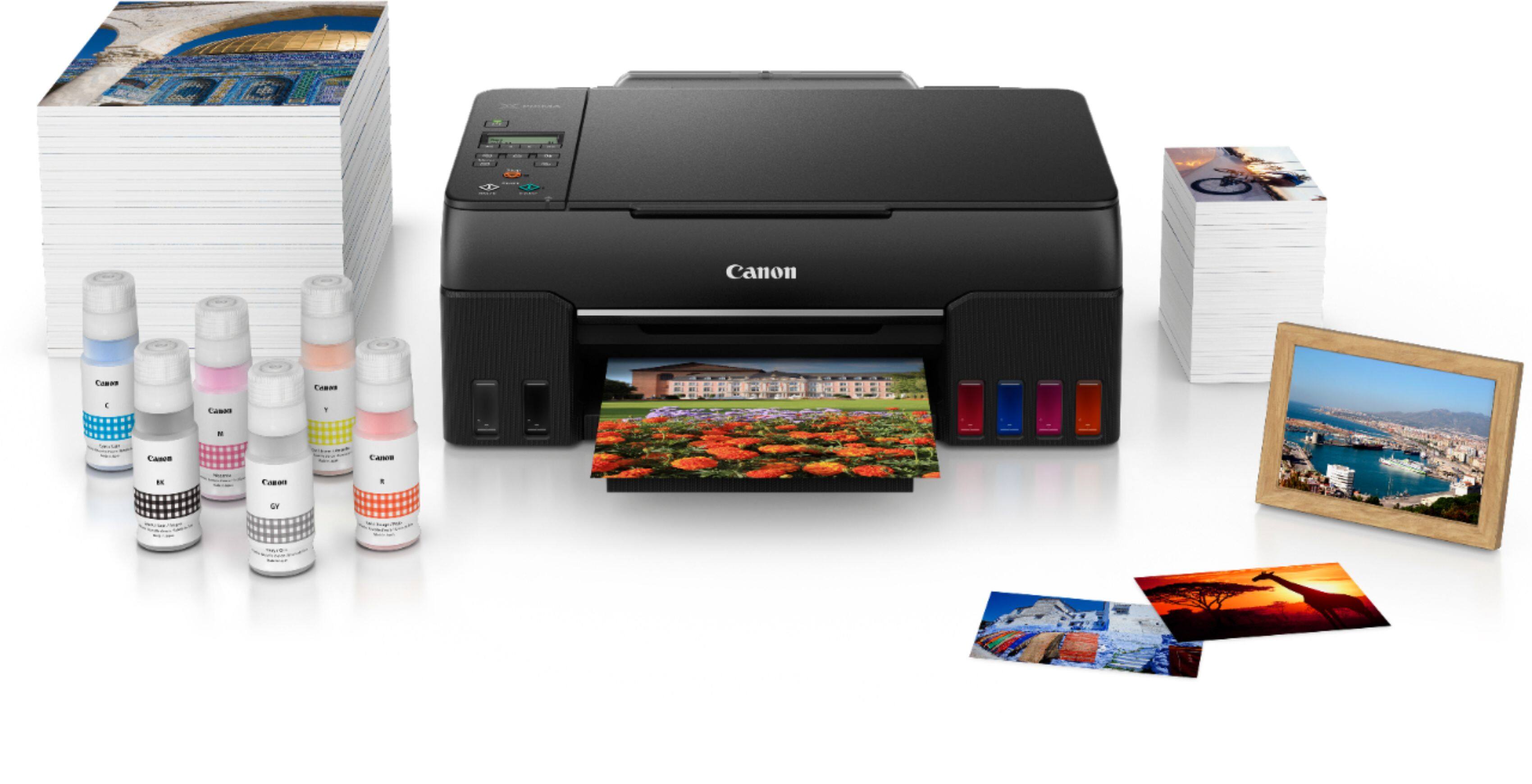 Alt View 16. Canon - PIXMA MegaTank G620 Wireless All-In-One Inkjet Printer - Black.