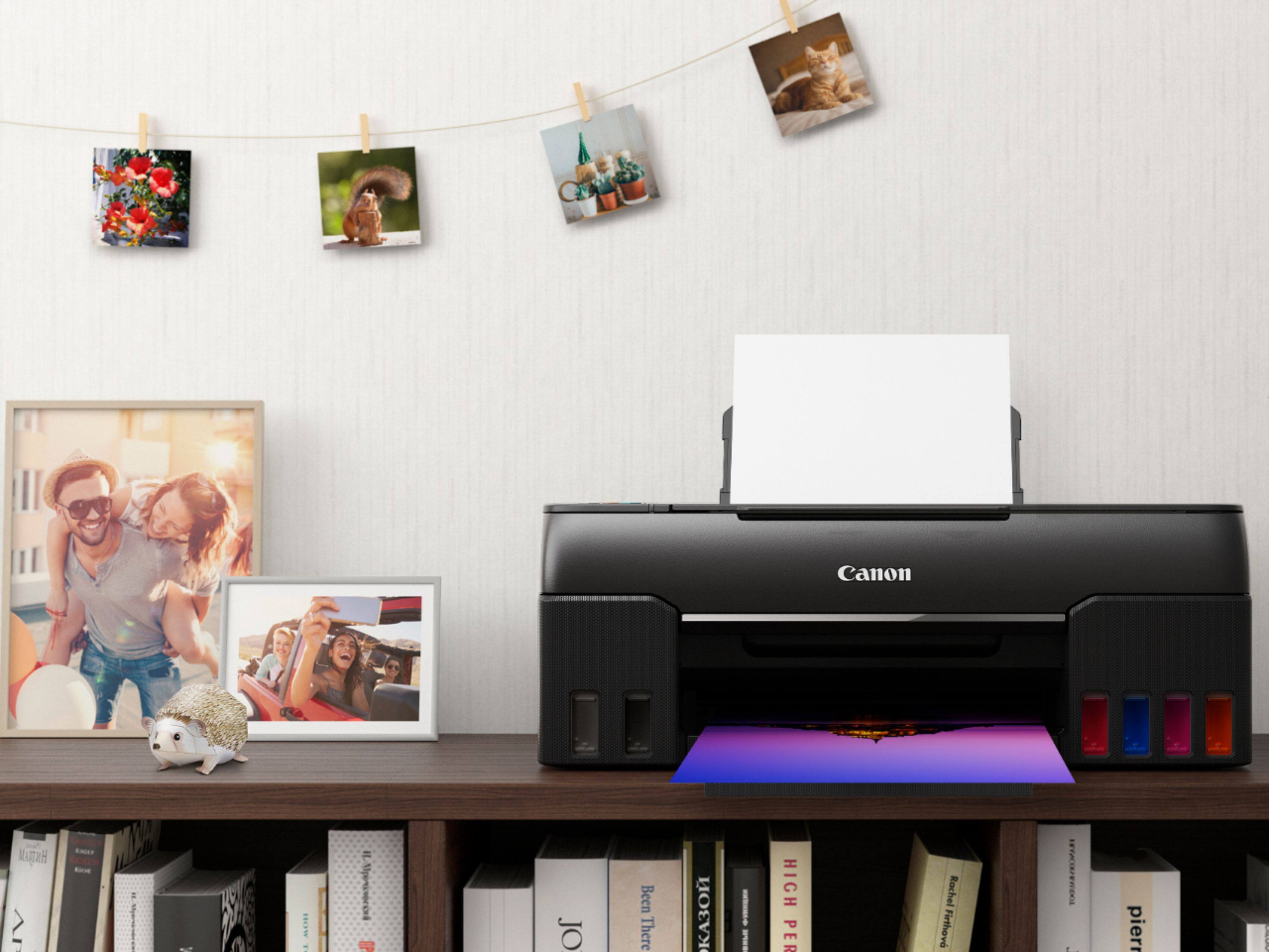 Alt View 18. Canon - PIXMA MegaTank G620 Wireless All-In-One Inkjet Printer - Black.