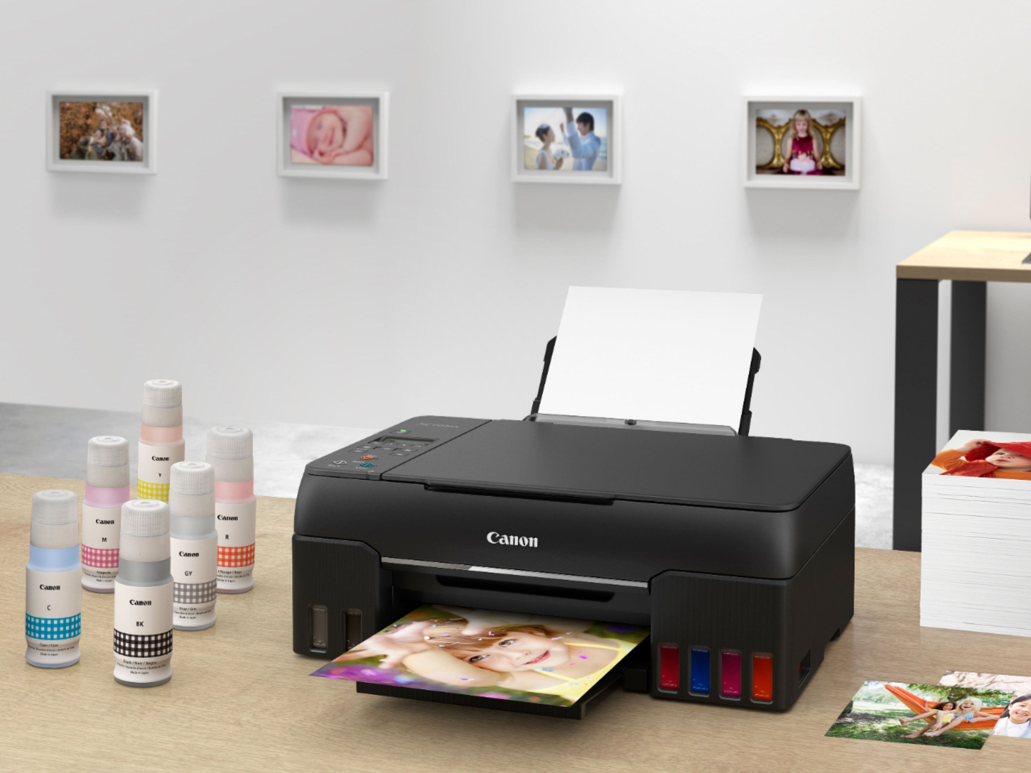 Alt View 20. Canon - PIXMA MegaTank G620 Wireless All-In-One Inkjet Printer - Black.