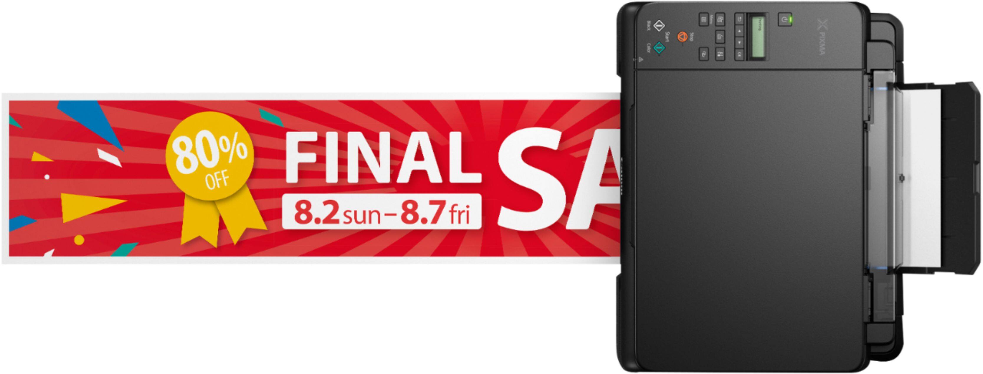 Alt View 23. Canon - PIXMA MegaTank G620 Wireless All-In-One Inkjet Printer - Black.