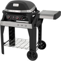 Weber - Pulse 2000 Electric Outdoor Grill with Cart - Black - Angle_Zoom