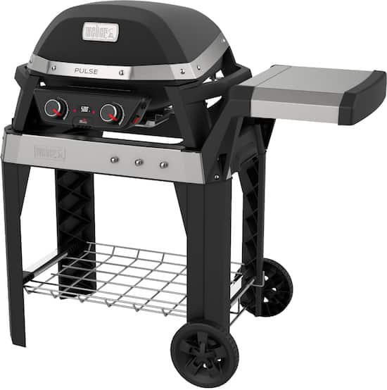 Weber Lumin Compact 1560-Watt Black Electric Grill in the Electric Grills  department at