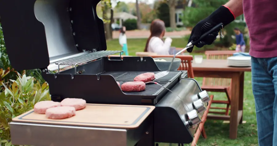 Alt View 18. Weber - Spirit SX-315 3-Burner Propane Gas Grill - Stainless Steel.