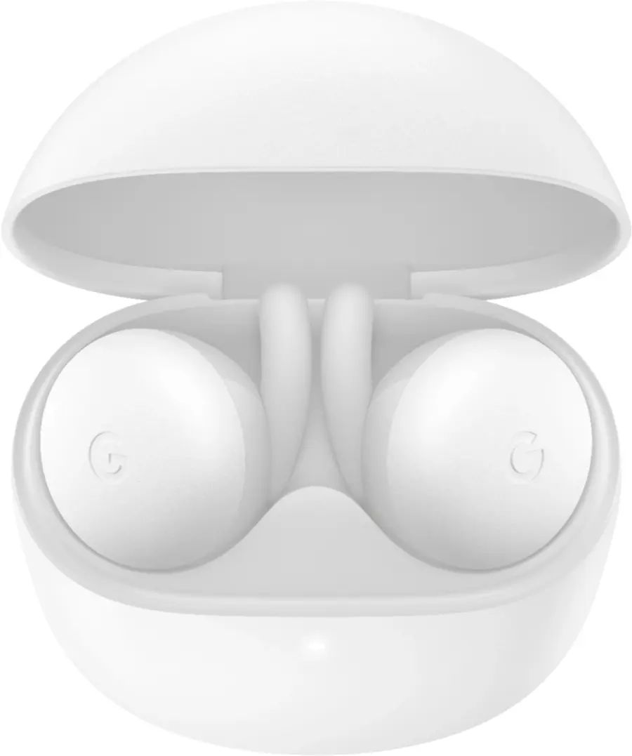 Alt View 17. Google - Pixel Buds A-Series True Wireless In-Ear Headphones - Clearly White.