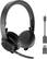 Front. Logitech - Zone 900 Wireless Bluetooth Noise Canceling On-Ear Headset - Graphite.