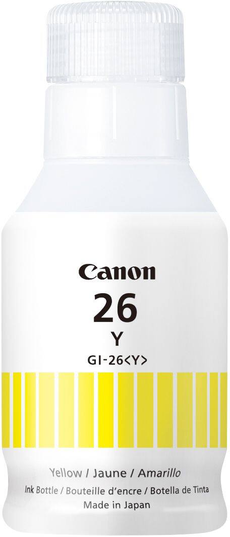 Alt View 11. Canon - MegaTank GI-26 Ink Bottle - Pigment Yellow.