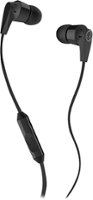 Skullcandy - Ink'D 2.0 Wired In-Ear Headphones - Black - Front_Zoom