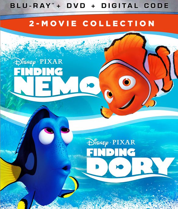 Finding Nemo/Finding Dory 2-Movie Collection [Includes Digital Copy] [Blu-ray/DVD]