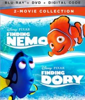 Finding Nemo/Finding Dory 2-Movie Collection [Includes Digital Copy] [Blu-ray/DVD] - Front_Original