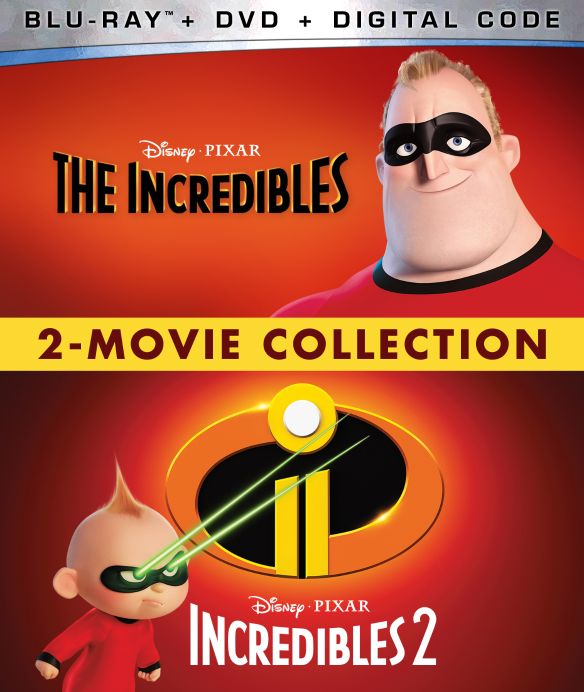 

The Incredibles 2-Movie Collection [Includes Digital Copy] [Blu-ray/DVD]