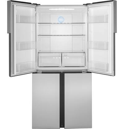 Haier 33 in. Wide 16.8 Cu. Ft. 4 Door French Door Counter Depth Haier 33 in. Wide 16.8 Cu. Ft. 4 Door French Door Counter Depth