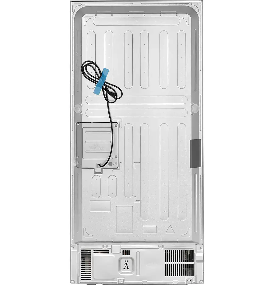 Alt View 19. Haier - 16.8 Cu. Ft. 4-Door French Door Counter Depth Refrigerator with LED Lighting - Stainless Steel.