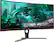 Angle. AOC - 30" LCD Ultra Wide Curved Monitor - Black/Red.