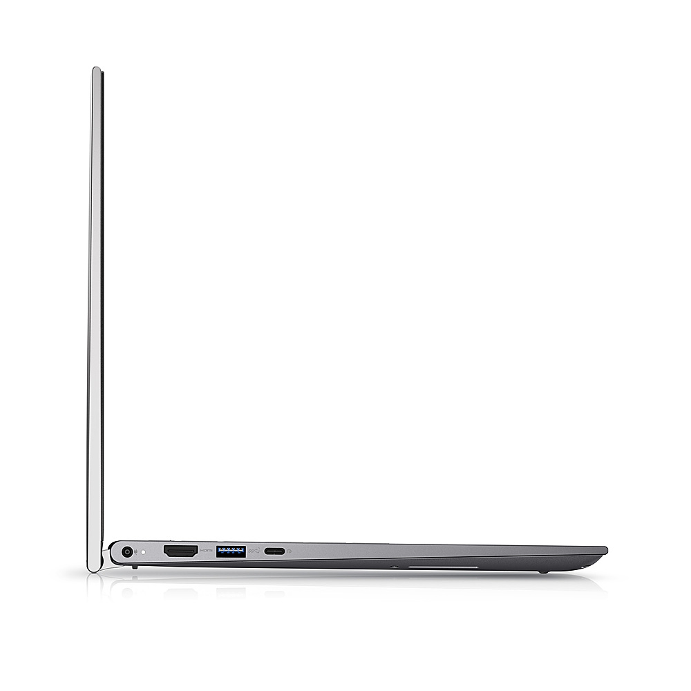 Angle View: Dell - Inspiron 5000 2-in-1 14.0" FHD Touch-Screen Laptop - Intel Core i5 - 8GB Memory - 256GB Solid State Drive - Silver