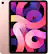 Front. Apple - Certified Refurbished iPad Air 10.9-Inch (4th Generation) (2020) Wi-Fi - 64GB - Rose gold.