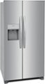 Angle Zoom. Frigidaire - 25.6 Cu. Ft. Side-by-Side Refrigerator - Stainless steel.