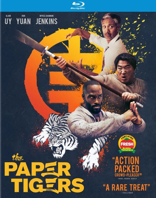 Front Standard. The Paper Tigers [Blu-ray] [2021].