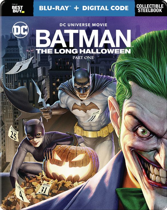  Batman: The Long Halloween - Part One [SteelBook] [Digital Copy] [Blu-ray] [Only @ Best Buy] [2021]