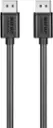 Angle. Best Buy essentials™ - 6' DisplayPort Cable - Black.