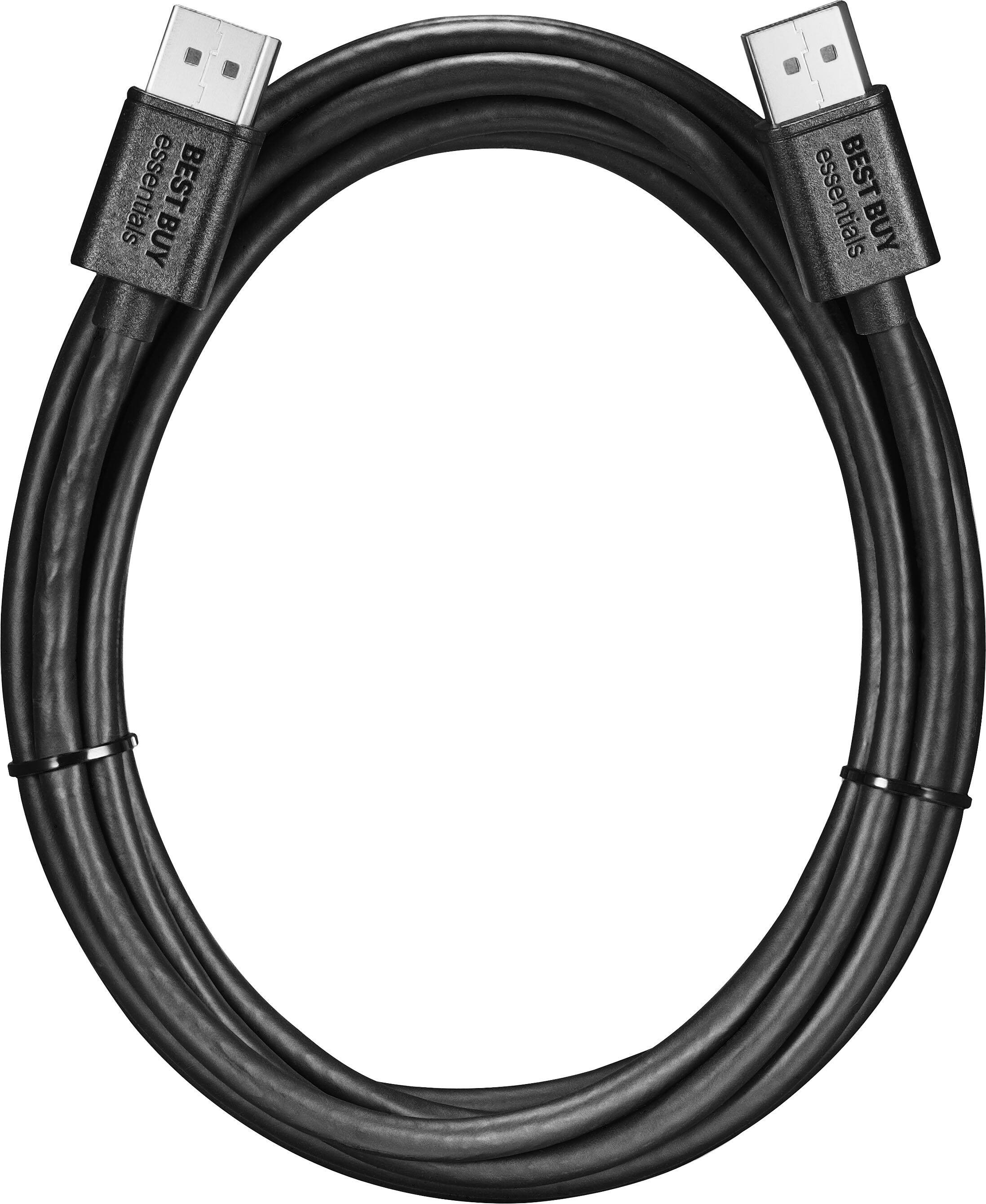 Alt View 14. Best Buy essentials™ - 10' DisplayPort Cable - Black.