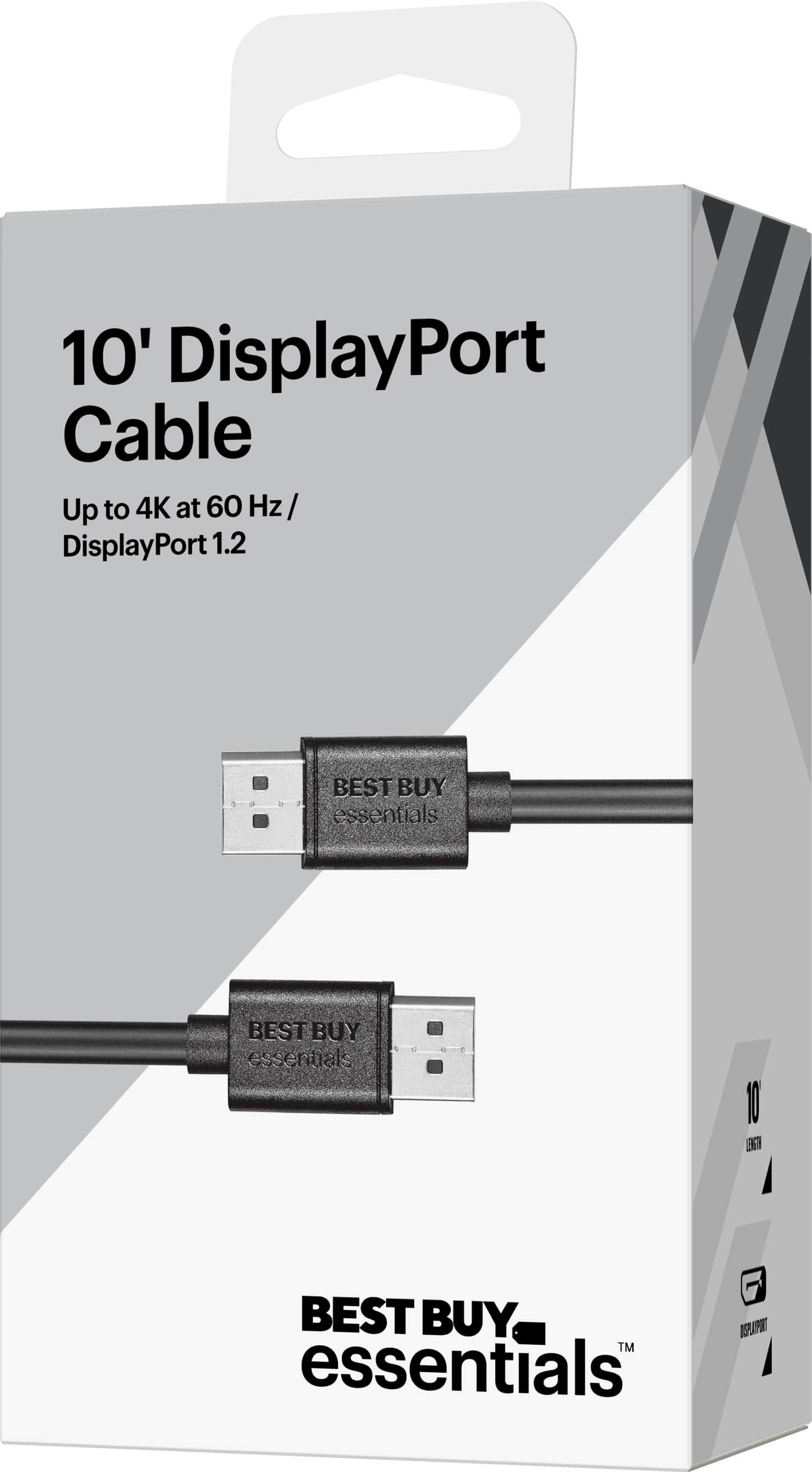 Alt View 15. Best Buy essentials™ - 10' DisplayPort Cable - Black.