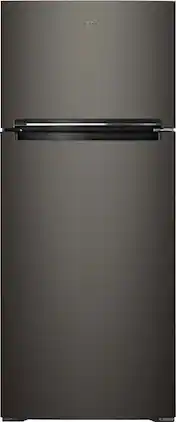 Whirlpool - 17.7 Cu. Ft. Top Freezer Refrigerator - Black Stainless Steel