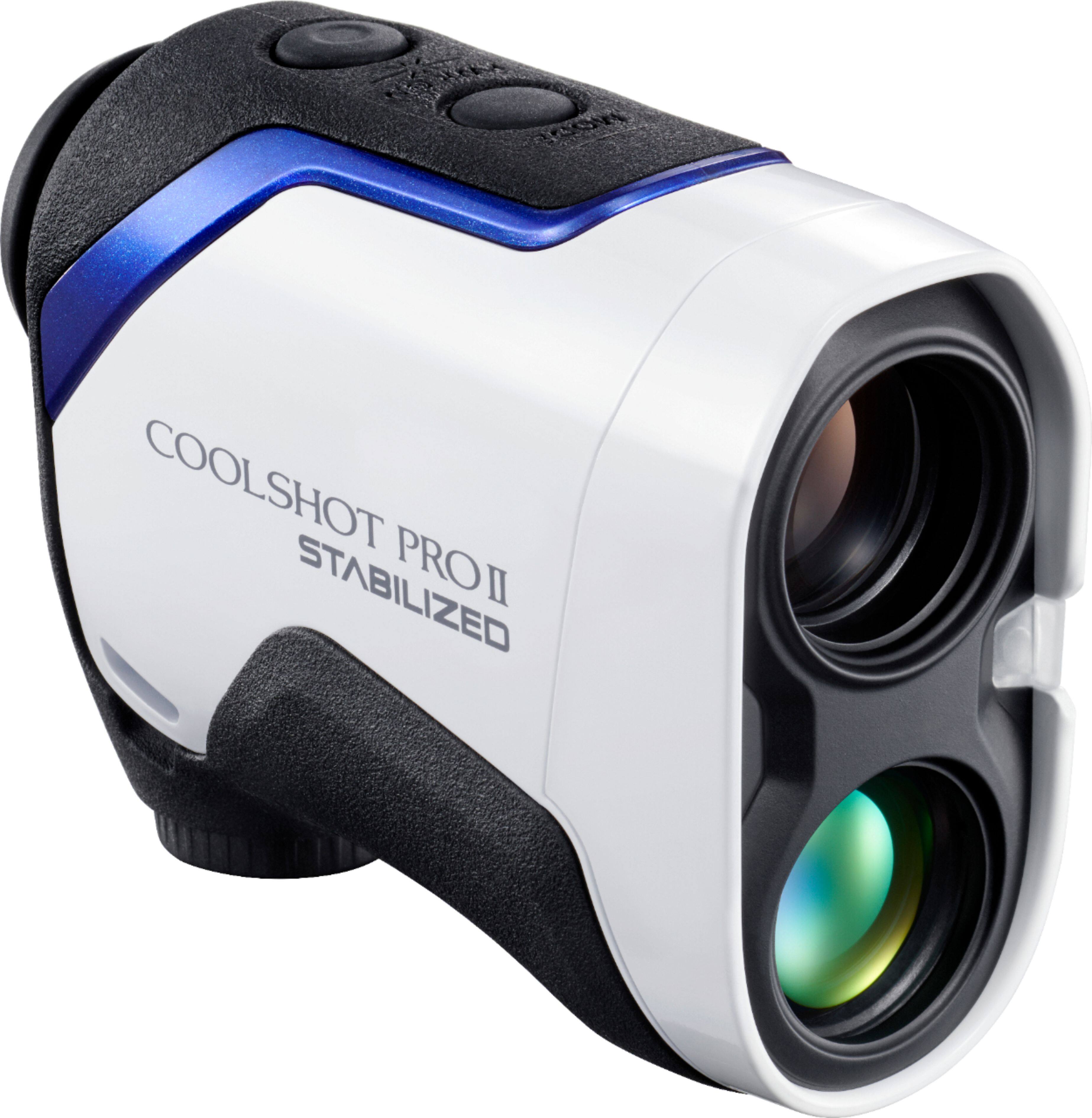 Nikon Coolshot ProII Stabilized Golf Laser Rangefinder White/Blue