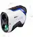 Alt View 19. Nikon - Coolshot ProII Stabilized Golf Laser Rangefinder - White/Blue/Black.