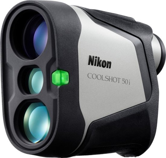 Nikon - Coolshot 50i Golf Laser Rangefinder - Grey/Black