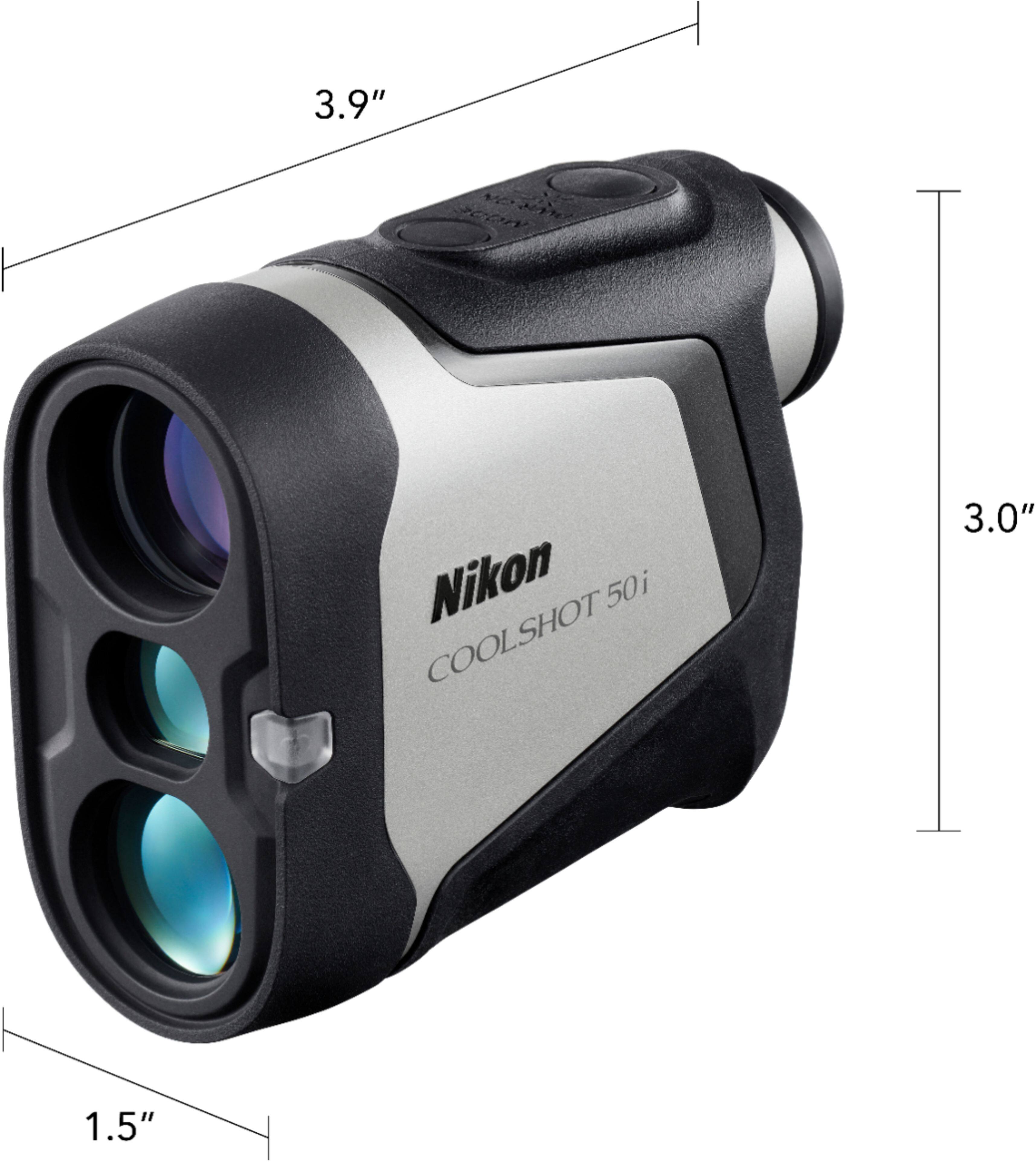 Alt View 17. Nikon - Coolshot 50i Golf Laser Rangefinder - Grey/Black.