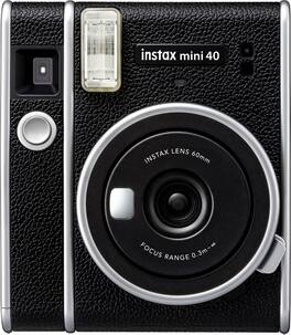 Fujifilm - INSTAX MINI 40 Instant Film Camera - Black