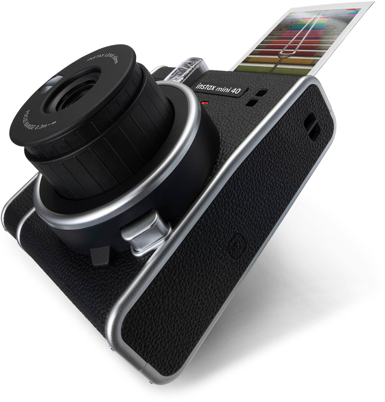 Alt View 11. Fujifilm - INSTAX MINI 40 Instant Film Camera - Black.