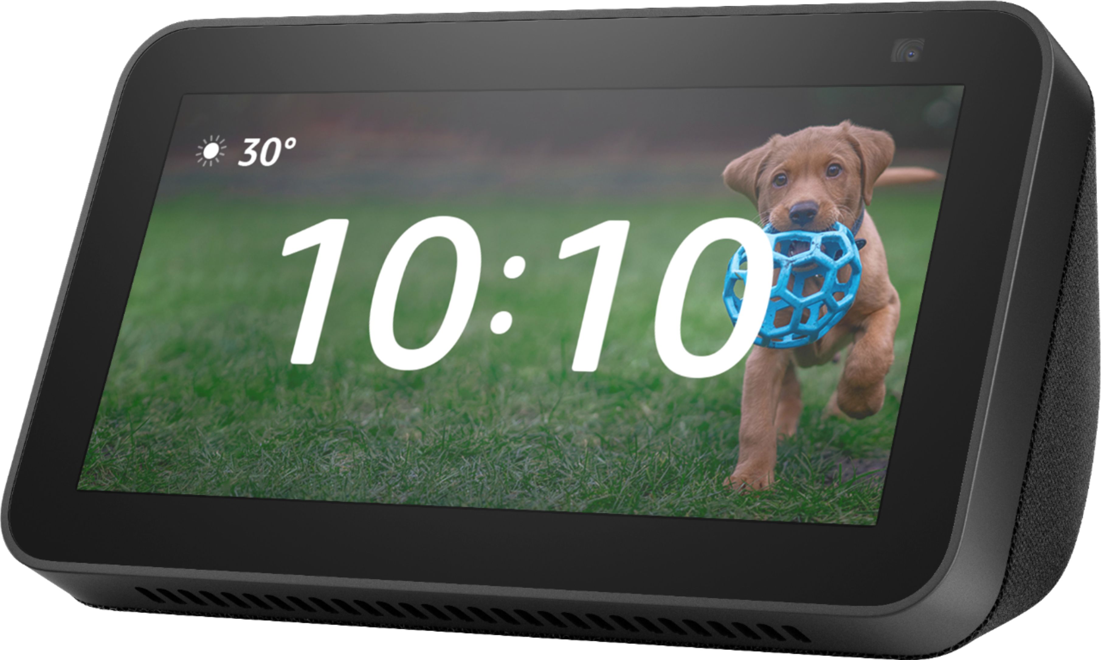 Zoom in on Front Zoom. Amazon - Echo Show 5 (2nd Gen) Smart Display with Alexa - Charcoal.