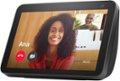 Front Zoom. Amazon - Echo Show 8 (2nd Gen, 2021 release) | HD smart display with Alexa and 13 MP camera - Charcoal.