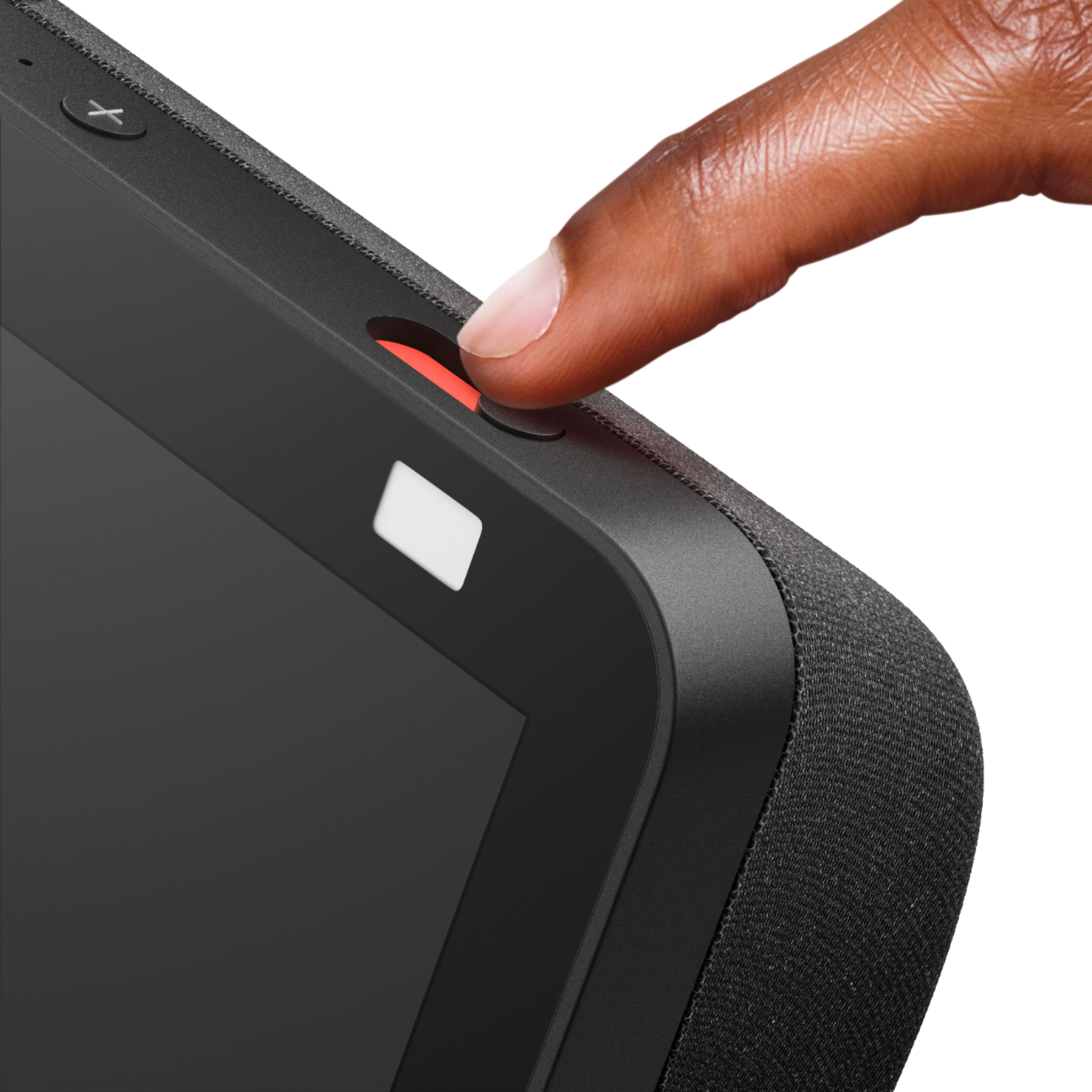 Alt View 15. Amazon - Echo Show 8 (2nd Gen, 2021 release) | HD smart display with Alexa and 13 MP camera - Charcoal.