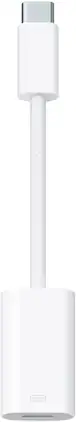 Apple - USB-C to Lightning Adapter - White