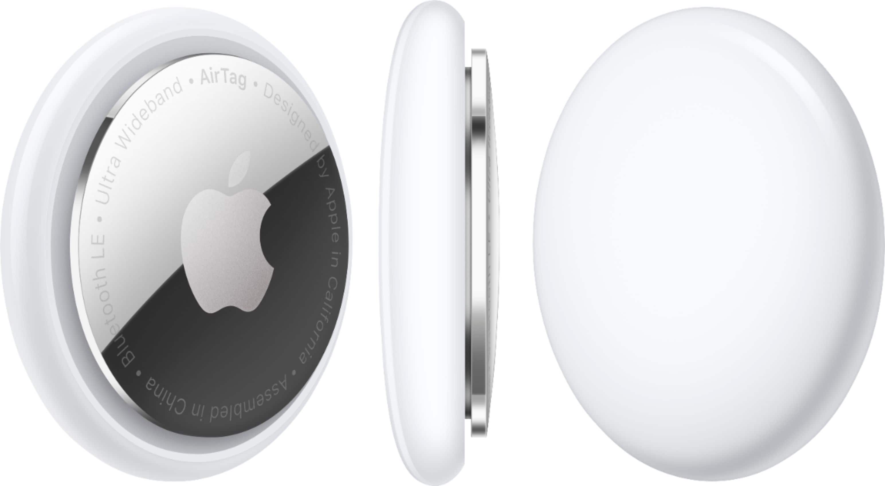 Alt View 12. Apple - AirTag (4-Pack) - Silver.
