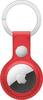 Apple - AirTag Leather Key Ring - (PRODUCT) RED-Front_Standard