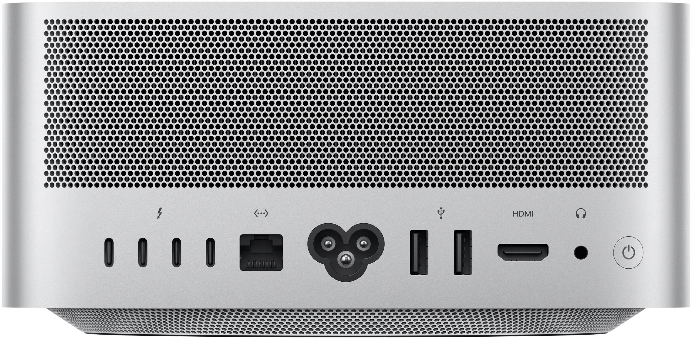 Angle. Apple - Mac Studio: Apple M1 Max - Silver.