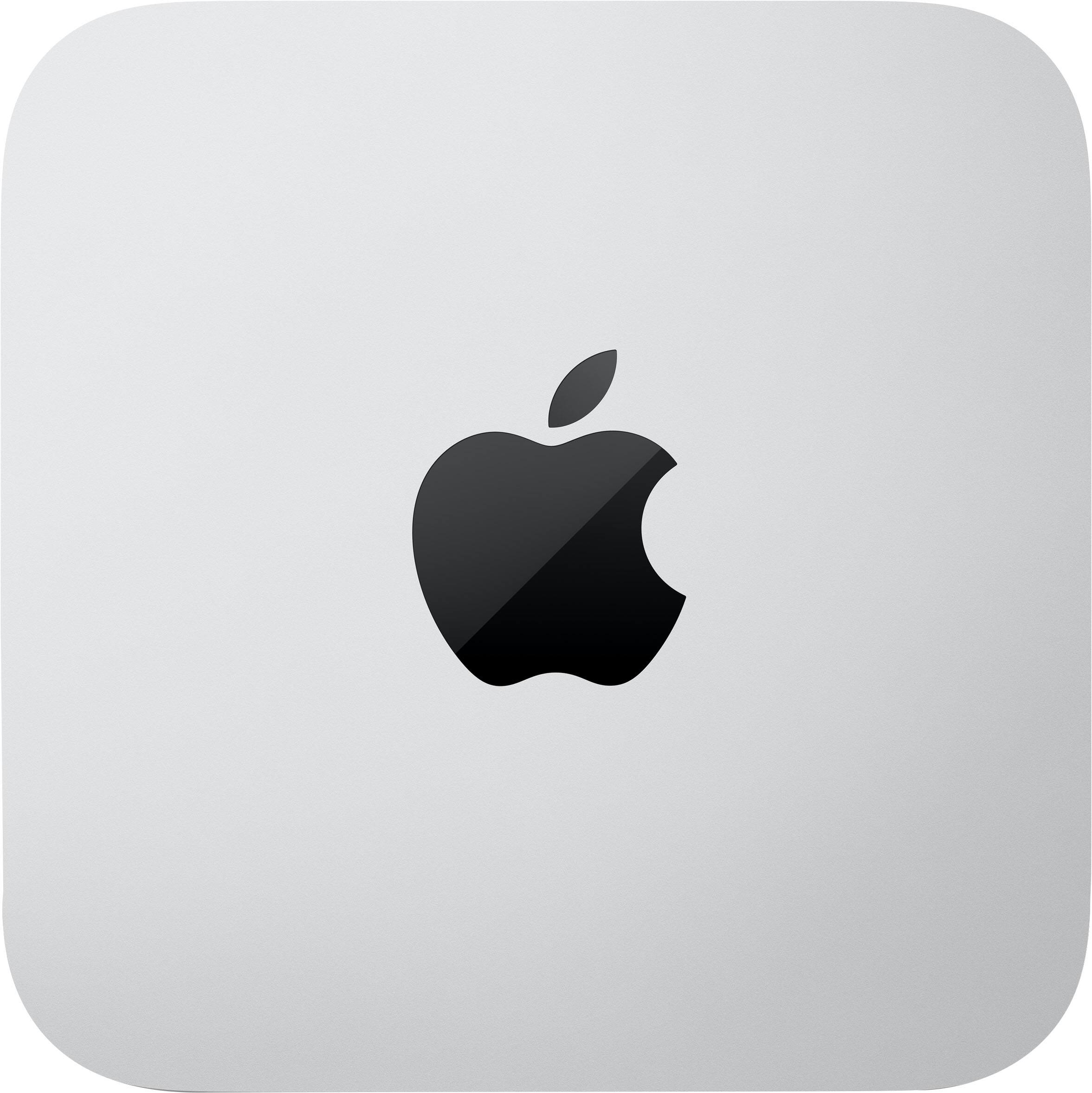 Left. Apple - Mac Studio: Apple M1 Max - Silver.