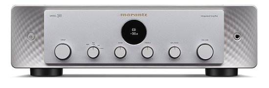 Front Zoom. Marantz - MODEL 30 Integrated Amplifier 200W x2 ch. Sound Master Tuning - Silver Gold.